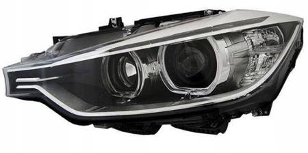 Světlomety BMW F30 F31 Angel Eyes LED černé