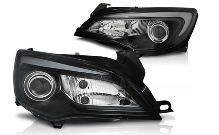 Světlomety Opel Astra J 10-15 Tube Light Black