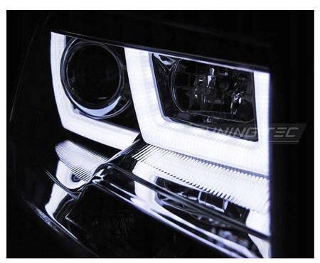 Světlomety Světlomety VW T5 10-15 BLACK LED DR