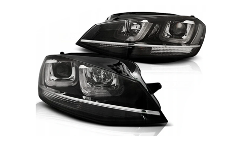 Světlomety Vw Golf Vii 7 12-17 Black Led Drl