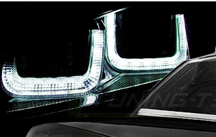 Světlomety Vw Golf Vii 7 12-17 Black Led Drl