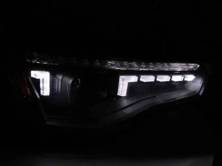 Xenonové LED černé světlomety pro AUDI A5 11-16