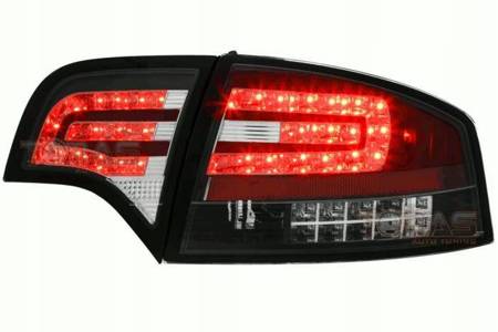 Zadní LED světla AUDI A4 B7 04-07 sedan kouřová L