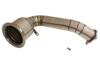 Downpipe Porsche Panamera 971 2013-2018 3.0T KAT 200cell Heat Shield