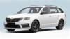 Kryt zadního nárazníku.pro SKODA OCTAVIA III RS COMBINED (černá)