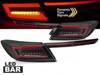 LED svítilny Toyota GR86 21-BLACK SMOKE LED BAR