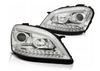 Mercedes W164 Ml M-class 05-07 Chrome Led Seq