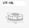 Oranžová výstražná svítilna LTF-18L 12/24V