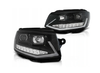 Přední světla Vw T6 15- Black Tube Light Led Drl