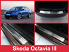 SKODA OCTAVIA 3 Kit (kryt zadního nárazníku + prahové lišty)