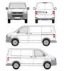 Střešní nosič VW T5 T6 L1H1