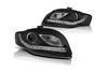 Světlomety Audi A4 B7 04-08 Led Tube Black