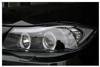 Světlomety BMW E90/E91 BLACK RINGI