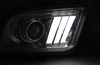 Světlomety Ford Mustang 04-09 Chrome Led Bar