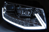 Světlomety Vw T6 15- Chrome Tube Led Drl Dts