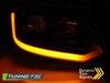 Světlomety nové VW T5 10-15 LED TUBE BLACK T6 LOOK DRL LIFT