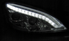 Svítilny Mercedes W221 třídy S 05-09 Black Led Afs