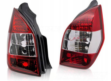 Červeno-bílé LED žárovky pro Citroen c2 03-10