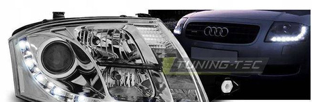 Audi TT 8N CHROM DAYLIGH světlomety