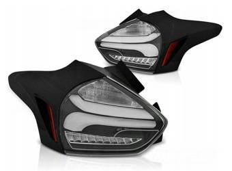 LED žárovky nové FORD FOCUS 3 15-18 HB BLACK LED DTS
