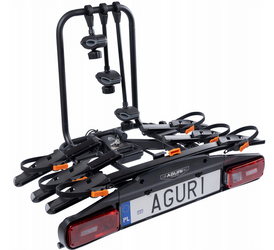 Nosič kol na tažné zařízení Aguri Active Bike PRO pro 3 kola BL