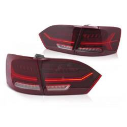 Diodové svítilny RED LED BAR pro VW Jetta VI 11-14