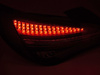 Zadní LED světla pro Mercedes CLA C117 13-16 černá červená kouřová