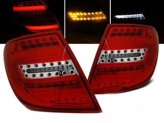 LED žárovky Mercedes třídy C W204 Kombi 07-10R LED BAR RED