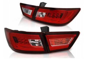 LED žárovky renault clio iv 13- červená bílá led