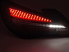 Zadní LED světla pro Mercedes CLA C117 13-16 černá červená kouřová
