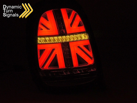 Zadní světla pro Mini Cooper F55 F56 F57 14-17 6-pinová kouřová