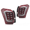 LED žárovky Subaru Forester IV 13-18 RED WHITE