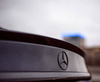 SPOILER MERCEDES W205 4D 15-18 ABS LESKLÁ ČERNÁ