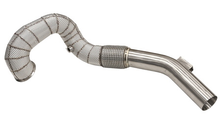 Výfukové potrubí Audi S3/ VW Golf MK7 R 3,5'' tepelný štít