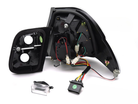 Zadní světla LED Black Smoke pro BMW E46 Sedan 1998-2001
