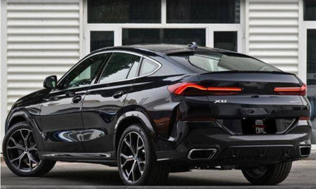 SPOILER BMW X6 G06 ABS KUFR MATNÝ ČERNÝ