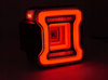Červené LED svítilny pro CHRYSLER JEEP WRANGLER