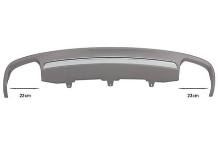 ZADNÍ DIFUZOR AUDI A6 4G 10-14 S6 DESIGN