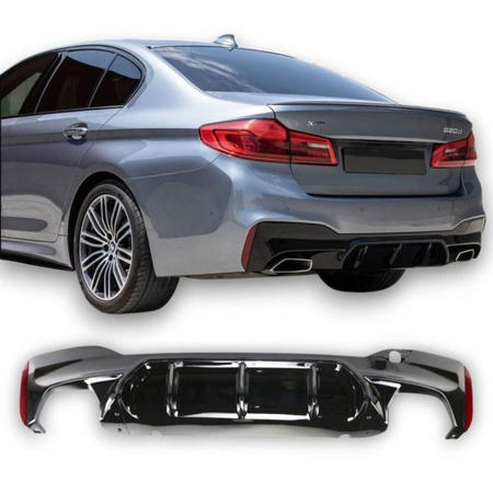 Zadní difuzor BMW 5 G30 a G31 - dokonalý doplněk sportovního nárazníku