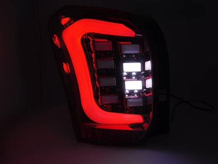 LED žárovky Subaru Forester IV 13-18 RED WHITE