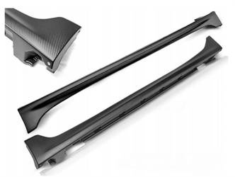 Suzuki Swift VI 17- sportovní prahy karbonového vzhledu