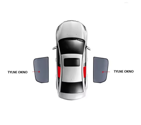 Krytky oken Škoda Octavia 3 III 2012-2020