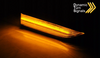 Směrové ukazatele Led Seq Black White pro Vw T6 15-19
