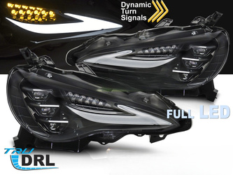 FULL LED SEQ DRL světlomety Toyota GT86 2012-2021 / Subaru BRZ 2013-2021