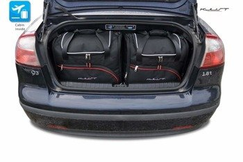 SAAB 9-3 CABRIO 2002-2011 TAŠKY DO ZAVAZADLOVÉHO PROSTORU 4 KS