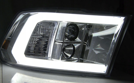 Chromované světlomety pro Dodge Ram 09-18