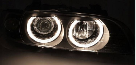 BMW E39 LCI 00-03 Žárovka Xenon D2s Černý prsten