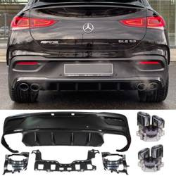 DIFUZOR MERCEDES C167 GLE COUPE CHROM 53 AMG LOOK