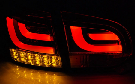 LED světla Vw Golf Vi 6 08-12 Červená bílá led bar