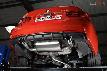 DIFFUSER T. BMW F30 M-PERMORMANCE SINGLE DUO